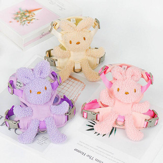 Dog Breast Strap Small and Medium Dogs Dog Leash Anti Breaking Loose Adjustable Cat Chest and Back Pet Hand Holding Rope Llan