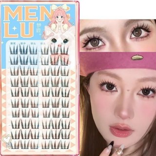 Dream Deer Girl Nhóm Phong Cách Mèo Móng Vuốt Hoa Hướng Dương Lông Mi Giả Nữ Siêu Nhiên Dung Tích Lớn 10 Hàng Dày Phân Đoạn Ba Phần