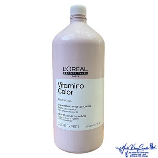 Dầu gội dành cho tóc màu nhuộm A-OX Vitamino Color Serieexpert L'oréal Shampoo 1500ml ( New 2022 ) - MK