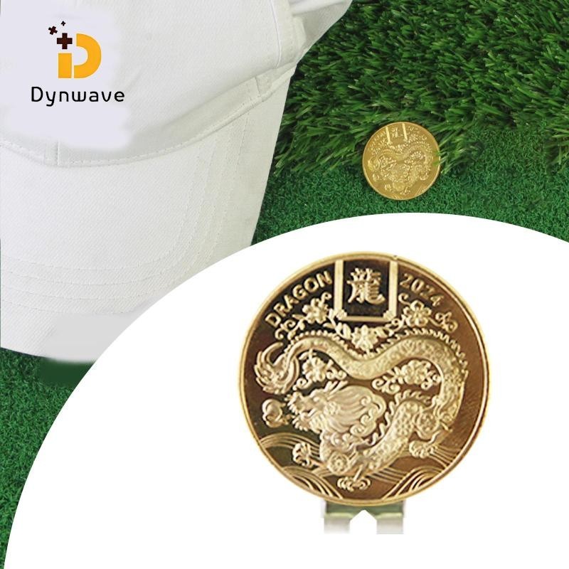 Dynwave Golf Ball Marker Hat Clip Ball Marker Phụ kiện túi Golf