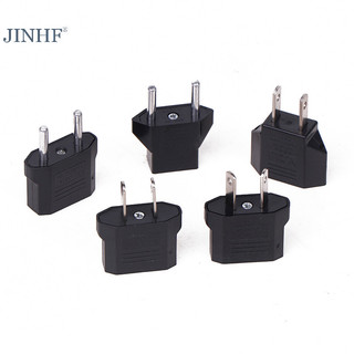 Jinhf 2 cái châu âu mỹ au eu us sang eu / eu sang us cắm adapter euro du lịch điện cắm ổ cắm chuyển đổi ổ cắm bộ chuyển đổi ổ cắm hot