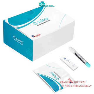 Que test thử máu ẩn trong phân FOB FASTEP nguyên hộp 25 test