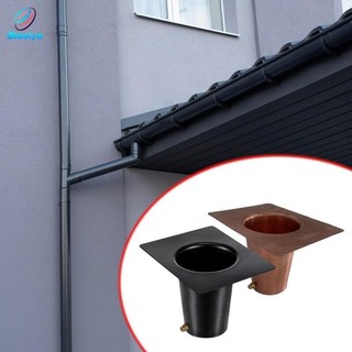 Blesiya Rain Chain Gutter Adapter Trình Cài Đặt Dễ Dàng Lắp Đặt Phụ Kiện Cho Downspout Outlet Water Diverter Sửa Chữa Phần Thiết Thực
