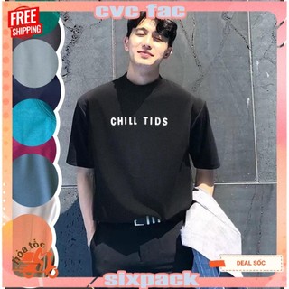 Áo thun stee cổ ôm chill tids ibenclothingi unisex