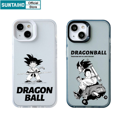 Suntaiho Vỏ Dễ Thương Ngộ nghĩnh Họa Tiết Anime Nhật Bản Trong Suốt Mờ Dành Cho Iphone 15 14 12 13 11 Pro Max IP 7 8 Plus Iphon X Xs XR Xs Max TPU Silicone Mềm Cao Cấp Chống Sốc Ốp điện thoại