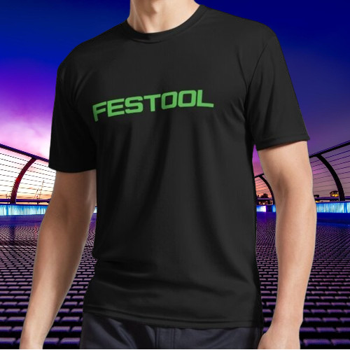 Áo thun Logo hoạt động Festool phong cách mới Nam vui nhộn