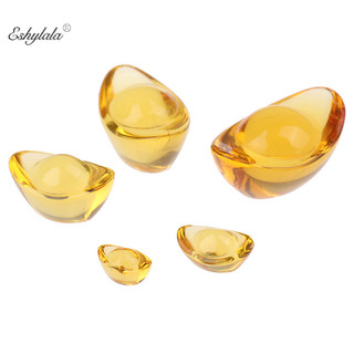 5 Cái Yuanbao Phong Thủy Yuan Bao Thỏi Nhà May Mắn Phước Lành Trang Trí