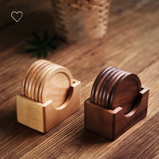 Miếng lót ly bằng gỗ chịu nhiệt chống trượt tiện lợi