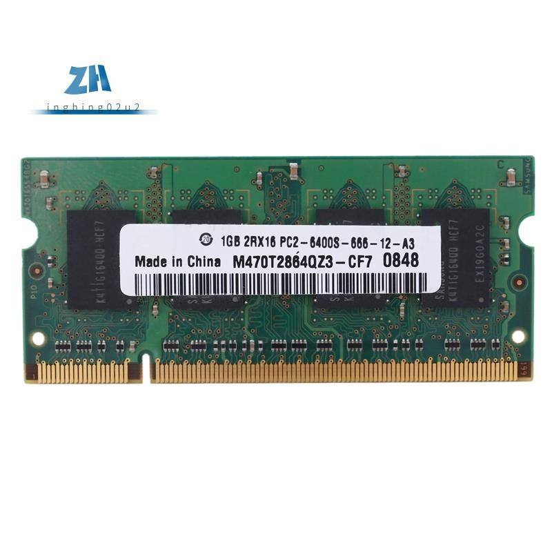 Bộ nhớ RAM máy tính xách tay DDR2 1GB 2RX16 800MHZ PC2-6400S 200Pins SODIMM Bộ nhớ máy tính xách tay