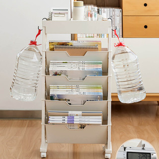 Frontline Kệ sách lớp học nhiều với kệ lưu trữ có bánh xe đa năng cho phòng khách