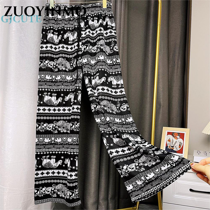 ZUOYINMO Quần voi ngày lễ thời trang và thường ngày của Thái Lan có thể được mặc bởi nam và nữ GM2461CT0