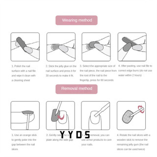 Tập bộ chăm sóc móng tay 4 món dùng