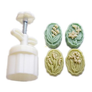 Yu Bánh Trung Thu Tem DIY Khuôn Bánh Trung Thu DIY Nướng Bánh Trung Thu Dụng Cụ Cho Trung Thu