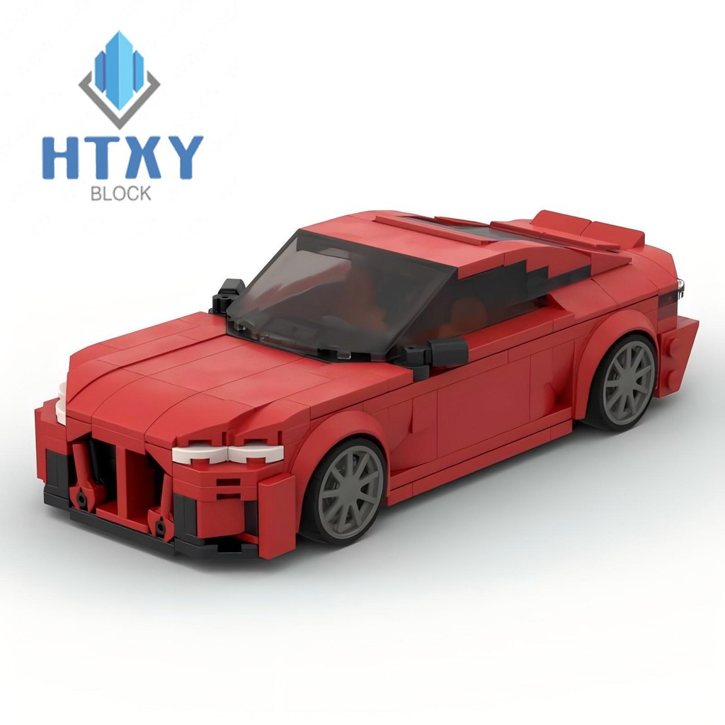 【 Bmw M4 (G82) Cạnh Tranh Màu Đỏ 】 Đồ Chơi Khối Xây Dựng Cho Trẻ Em 399 Gạch MOC-179057 Khối xây dựn