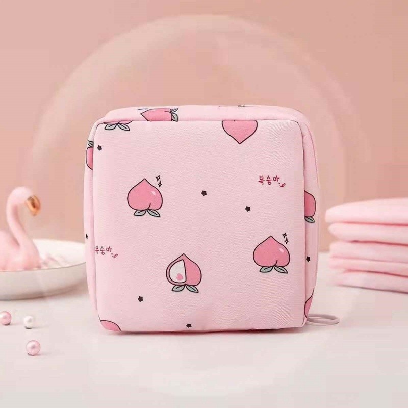 Túi Ví Mini Đựng Băng Vệ Sinh, Son Môi, Mỹ Phẩm Du Lịch Chống Thấm Nước-MEDAA