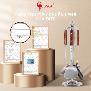 Vá lẩu inox 304 Stuttgart  SSGP SS11806 Vá múc lẩu, Muôi lẩu, Muỗng canh, muôi múc canh, Vá lẩu to