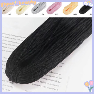 200m Polyester Macrame Dây 3mm Bện Polyester Dây Polyethylene Dây Macrame Sợi để móc DIY Thủ Công Túi Treo Tường HB