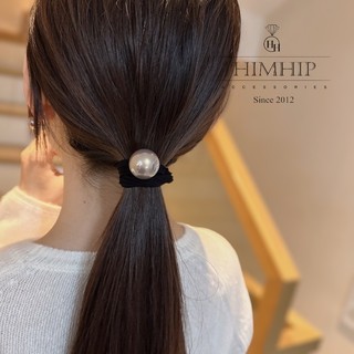 Dây Buộc Tóc HimHip Đính Hạt Trai Giả Nhiều Màu D80