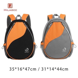 Túi tennis di động hilabee, ba lô tennis có ngăn giày, túi vợt tennis dung tích lớn cho vợt tennis,