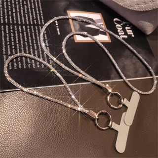 Điện Thoại Sang Trọng Dây Đeo Cổ Tay Dây Kim Cương Mặt Dây Chuyền Kẹp Cho iPhone 15 14 13 12 11 Pro Max Samsung OPPO VIVO USB Flash Drives Chìa Khóa Móc Khóa Camera Chìa Khóa Xe Hơi