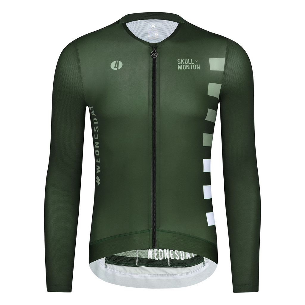 Skull MONTON DÀI XE ĐẠP XE ĐẠP MENS WEDNESDAY II XANH