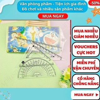Combo 4 cây thước học sinh ✅ freeship 🚛 combo 4 cây thước học sinh - aplusmart