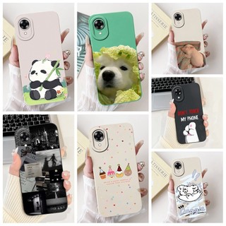 Ốp lưng Oppo A17k Thẩm mỹ Họa tiết mèo dễ thương Vỏ bảo vệ chống sốc mờ CPH2471