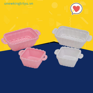 Unewtyu nhà búp bê mô phỏng mini giỏ chứa đồ giỏ đựng trái cây và rau củ đồ chơi vn