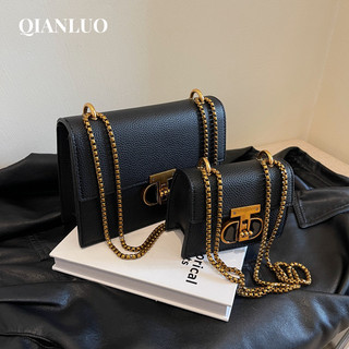 QIANLUO túi xách nữ túi đeo chéo 2024NEW Tiện dụng Quyến rũ INS Cực xinh GDJ24500DC 19Z240507