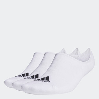 adidas Đánh gôn Bộ 3 đôi tất cổ thấp Nam trắng GJ7327