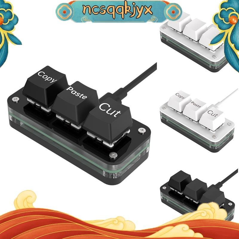 3 Phím Lập Trình Macro Bàn Phím Mini Cho Photoshop Chơi Game Hotswap Lập Trình Bàn Phím Copy Paste M