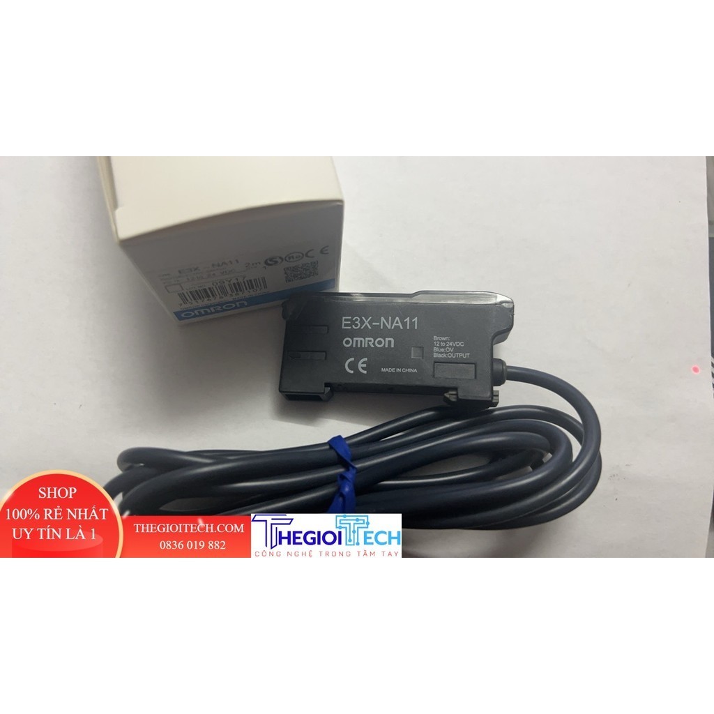 Bộ Khuếch Đại Sợi Quang Omron E3X-NA11 E3X-NA41, dây Cảm biến sợi quang E32-DC200E DC200 TC200E Mới - DÂY QUANG E32-TC200E