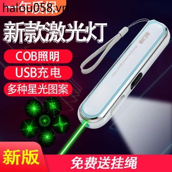 Harmonica Phong Cách Hoa Văn Thoáng Mát Hồng Ngoại Laser Đèn Pin Laser Bút Laser Bút Báo Bút Xanh Đè