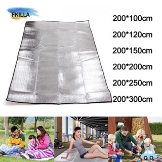 WUZIA cắm trại , Thảm xốp cách nhiệt chống thấm nước, Dấu chân lều siêu nhẹ Tấm lót bãi biển dã ngoại ngoài trời