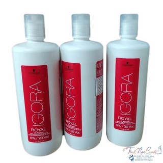 Oxy trợ nhuộm schwarzkopf igora royal oil developer 1000ml - tn