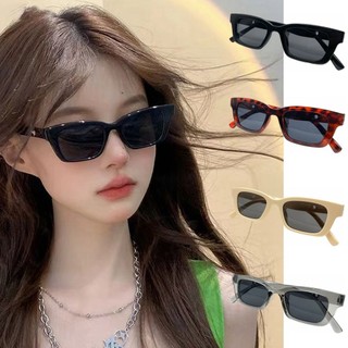 Kính râm nữ gọng vuông Hàn Quốc Kính râm 'mắt mèo' hình Hàn Quốc