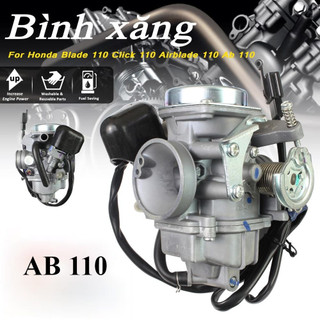Bình Xăng Con Air Blade 110 Click 110 Chế Hòa Khí Xe Máy Phụ Tùng SSS