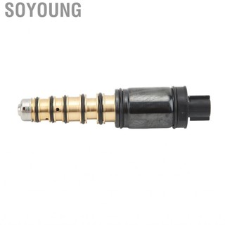 Soyoung AC Compressor Control Valve Replacement Sturdy Metal Stable Electronic for Vehicle