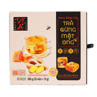 Trà gừng mật ong viên nén Golden Farm hộp 300g