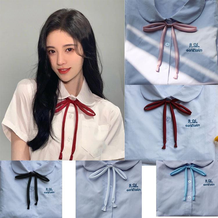 Jk Nơ Trang Trí Cà Vạt Áo Sơ Mi Đồng Phục Nữ Phụ Kiện