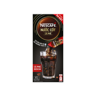 [Nescafe] Combo 2 Hộp Nước Cốt Cà Phê Nescafe - Cà Phê Đen Đá - 5 gói/hộp