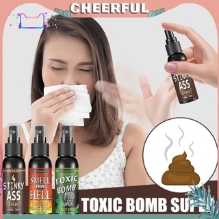 [Chee] Halloween 30ml Fart Gag Spray Đồ chơi xếp nếp Mùi hôi thối Xịt thơm khủng khiếp
