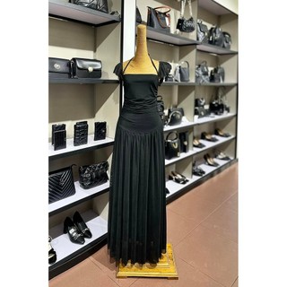 Đầm maxi thun lưới cánh tiên V585