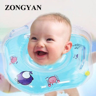 Phao cổ bé ZONGYANBabyfair có vòi phun khí PVC đôi chống rò rỉ vòng bể bơi