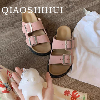 QIAOSHIHUI  dép sandal nữ  Chống Trượt Thời trang và hiện đại Năng động Tự nhiên Độc đáo Độn đế FDL2470HNS