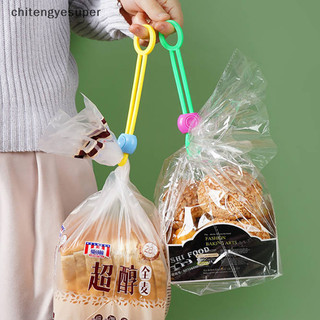 Chitengyesuper Túi Thực Phẩm Niêm Phong Kẹp Có Thể Điều Chỉnh Tươi Mát Niêm Phong Kẹp al Niêm Phong Dây Di Động Cáp Tổ Chức Nhà Bếp Tiện Ích CGS