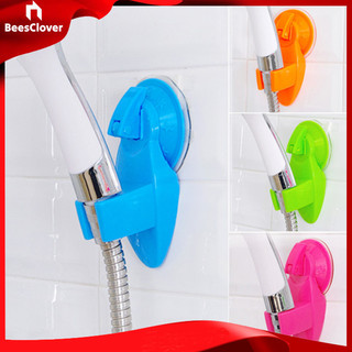 Beesclover Phòng tắm bằng nhựa cầm tay Giá đỡ vòi hoa sen hút chân không Giá đỡ vòi hoa sen cho khách sạn gia đình