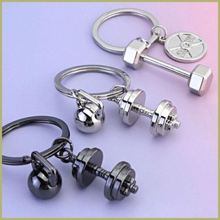 Quả Tạ Quyến Rũ Móc Khóa Hợp Kim Kẽm Mặt Dây Chuyền Quả Tạ Với Trọng Lượng Đĩa Ấm Siêu Tốc Thể Dục Huấn Luyện Viên Vòng Chìa Khóa Cho ksidhyuvn