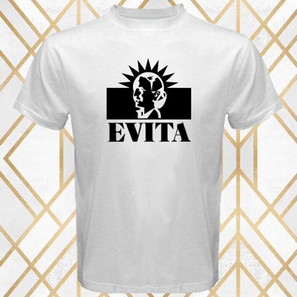 Evita Broadway Musical Show Movie Áo thun nam trắng