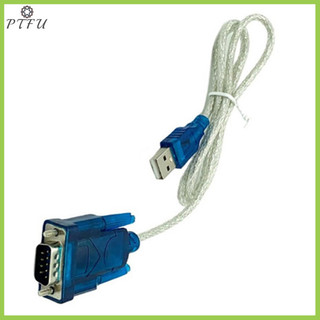 Ptfu USB Sang Serial RS-232 DB9 9Pin Chipset Hỗ Trợ Adapter USB RS232 Ch340 Cáp WIN10 Chuyển Đổi Pring Cáp Mới